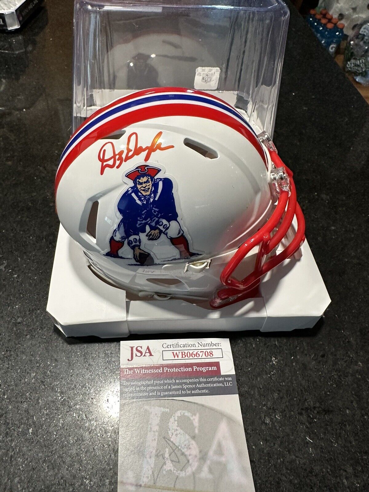 Signed Mini Helmets Madhatter Authentics