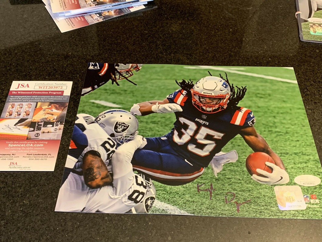 Kyle Dugger Autographed Signed New England Patriots 8x10 Photo JSA