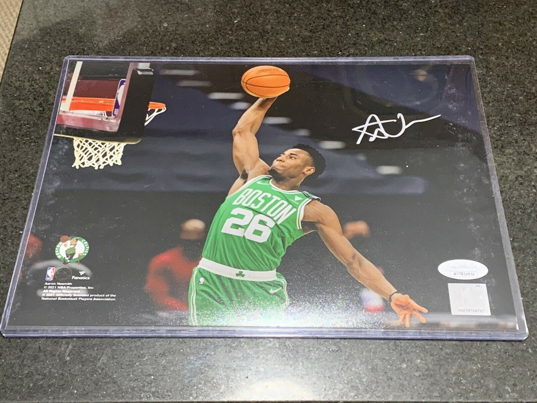Aaron Nesmith Autographed Signed 8x10 Photo Boston Celtics JSA COA