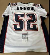 Load image into Gallery viewer, Ted Johnson Autographed Signed White Custom Jersey JSA COA Witness
