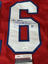 Load image into Gallery viewer, Scott Zolak Autographed Signed Red Custom Jersey JSA Witness COA
