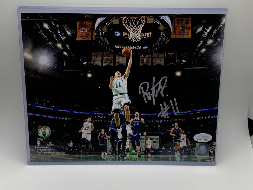 Payton Pritchard Autographed Signed 8x10 Photo Boston Celtics JSA COA